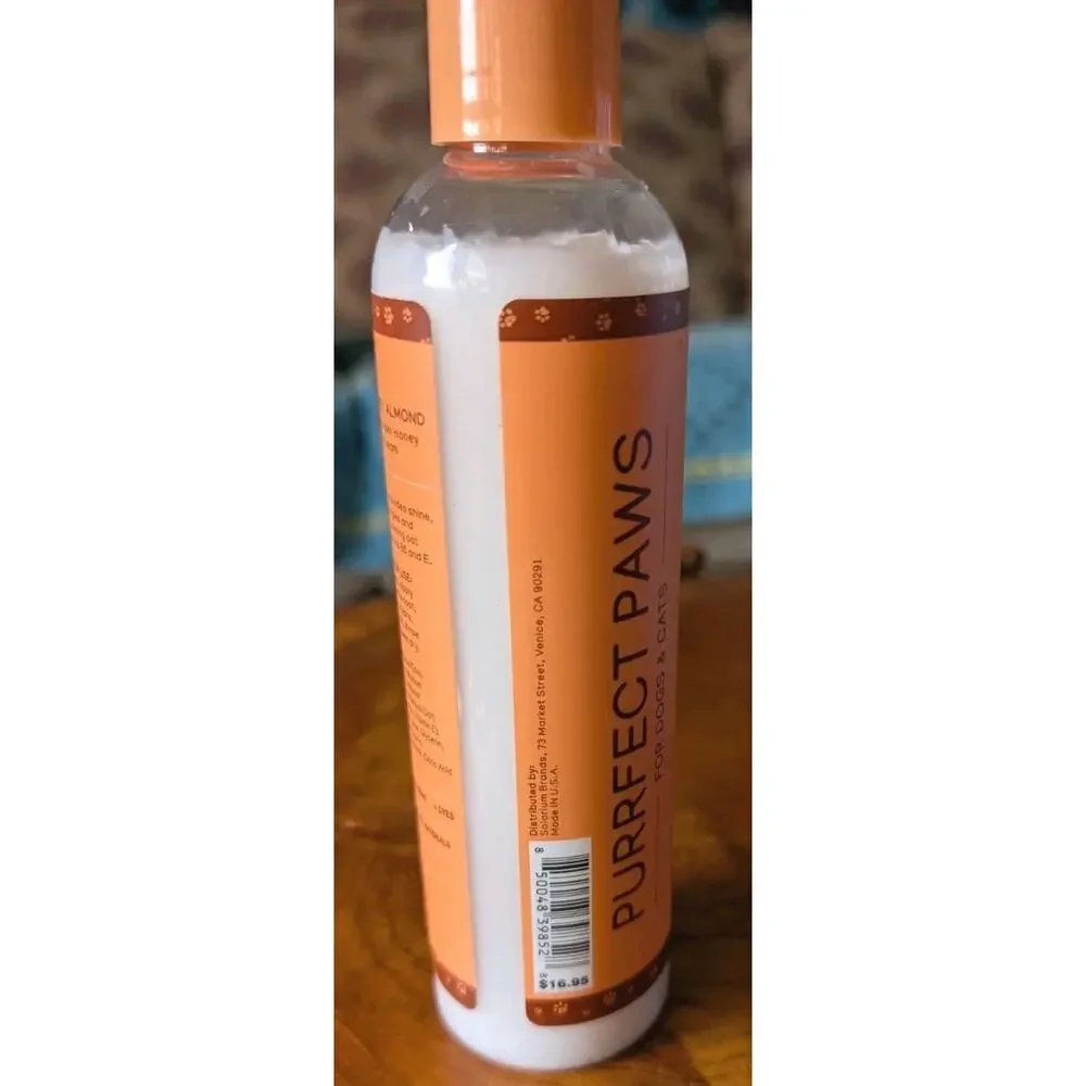 ALL NEW Purrfect Paws CONDITIONER 8 oz Sweet Honey Almond Bath & Body Works